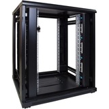 DSI Baie serveur 18U avec porte perforée - DS8818PP, Armoire informatique Noir, 800 x 800 x 1000mm