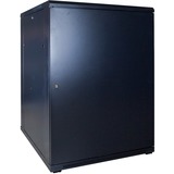 DSI Baie serveur 22U avec porte vitrée - DS8022, Armoire informatique Noir, 800 x 1000 x 1200mm