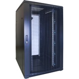 DSI Baie serveur 27U avec porte perforée - DS8027PP, Armoire informatique Noir, 800 x 1000 x 1400mm