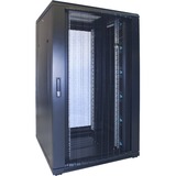 DSI Baie serveur 27U avec porte perforée - DS8827PP, Armoire informatique Noir, 800 x 800 x 1400mm