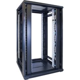 DSI Baie serveur 27U avec porte vitrée - DS8827, Armoire informatique Noir, 800 x 800 x 1400mm