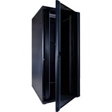 DSI Baie serveur 37U avec porte vitrée - DS8037, Armoire informatique Noir, 800 x 1000 x 1800mm