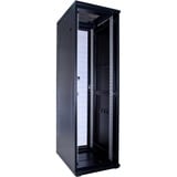DSI Baie serveur 42U avec porte perforée - DS6842PP, Armoire informatique Noir, 600 x 800 x 2000mm