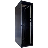 DSI Baie serveur 42U avec porte vitrée - DS6042, Armoire informatique Noir, 600 x 1000 x 2000mm
