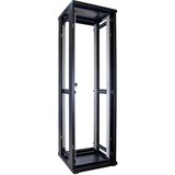 DSI Baie serveur 42U avec porte vitrée - DS6642 , Armoire informatique Noir, 600 x 600 x 2000mm