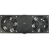 DSI Ensemble de ventilateurs avec 2 armoires murales - DS-FT-Wall refroidisseur Noir, 346 x 130 x 42 mm