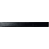 DSI Panneau de recouvrement en plastique 19 pouces sans outillage - 1U, Panneau de brassage Noir