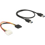 DeLOCK Carte Riser PCI Express x1 > x16 avec câble USB, Carte de montage 