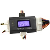 DeLOCK Power supply tester III, Appareil de mesure Noir