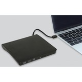 DeLOCK boîtier externe pour disques SATA Ultra Slim de 5,25 pouces, Boîtier disque dur Noir
