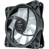 DeepCool MF120 GT, Ventilateur de boîtier Noir/transparent, Connecteur de ventilateur WPM à 3 branches et 4 broches