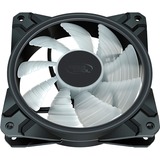 DeepCool MF120 GT, Ventilateur de boîtier Noir/transparent, Connecteur de ventilateur WPM à 3 branches et 4 broches