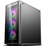 DeepCool Matrexx 70 3F boîtier midi tower Noir | 3x USB-A | RGB | Window