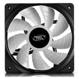 DeepCool RF 120, Ventilateur de boîtier Noir/Blanc, Connecteur de ventilateur PWM à 3 branches et 4 broches