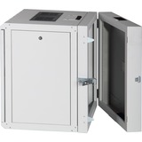 Digitus Boîtier mural 19" 980x600x610mm 20U, Armoire informatique Gris clair, en deux parties, pivotant