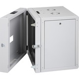Digitus Boîtier mural 19" 980x600x610mm 20U, Armoire informatique Gris clair, en deux parties, pivotant