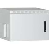 Digitus Boîtier mural extérieur 600x450mm 9U, Armoire informatique Gris clair