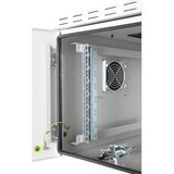 Digitus Boîtier mural extérieur 600x450mm 9U, Armoire informatique Gris clair