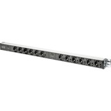 Digitus DN-95405 Noir/en aluminium, 12x prises