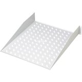 Digitus Étagère pour installation fixe dans les baies de serveurs 19 Gris, 483mm, 20kg, 2HE