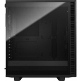 Fractal Design Define 7 Compact boîtier midi tower Noir | 4x USB-A | 1x USB-C | Window