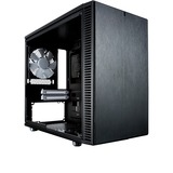 Fractal Design Define Nano S boîtier mini tower Noir | 2x USB-A | Window