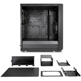 Fractal Design Meshify C boîtier midi tower Noir | 2x USB-A