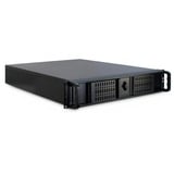 Inter-Tech 2U-2098-SL boîtier rack Noir | 2x USB-A