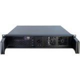 Inter-Tech 2U-2098-SL boîtier rack Noir | 2x USB-A