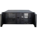 Inter-Tech 4U-4098-S boîtier rack Noir | 2x USB-A