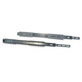 Inter-Tech Jeu de rails télescopiques 20" pour boîtiers IPC Argent