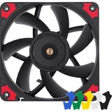 Noctua NF-A12x15 PWM chromax.black.swap ventilateur de boîtier Noir, 120 x 120 x 15 mm