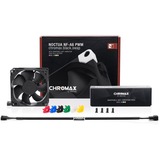 Noctua NF-A8 PWM chromax.black ventilateur de boîtier Noir, 80 x 80 x 25 mm