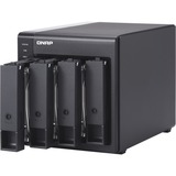 QNAP Boîtier d'extension RAID USB 3.0 TR-004, Boîtier disque dur Noir