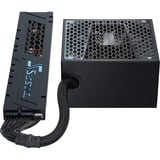 Seasonic Connect, 750 Watt alimentation  Noir, 750 W, 100 - 240 V, 50/60 Hz, 5 - 10 A, 100 W, 744 W