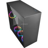 Sharkoon PURE STEEL RGB boîtier midi tower Noir | 2x USB-A | RGB | Window