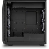 Sharkoon REV200 boîtier midi tower Noir | 4x USB-A | RGB | Window