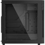 Sharkoon S25-W boîtier midi tower Noir | 2x USB-A | Window