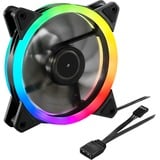 Sharkoon SHARK Blades RGB Fan, Ventilateur de boîtier Noir