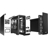 be quiet! SILENT BASE 601 boîtier midi tower Noir | 3x USB-A | Verre trempé