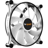be quiet! Shadow Wings 2 ventilateur de boîtier Blanc, 140 x 140 x 25 mm, PWM, Ventilateur, 14 cm, 900 tr/min, 85 m³/h, Blanc