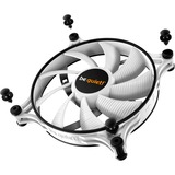 be quiet! Shadow Wings 2 ventilateur de boîtier Blanc, 140 x 140 x 25 mm, PWM, Ventilateur, 14 cm, 900 tr/min, 85 m³/h, Blanc