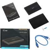 i-tec MySafe Advance AluBasic 2,5" USB 3.0, Boîtier disque dur Noir
