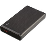 i-tec MySafe Advance Black 3,5" USB 3.0, Boîtier disque dur Noir, Boîtier HDD, 3.5", SATA, Série ATA II, Série ATA III, 5 Gbit/s, Connectivité USB, Noir, Métallique