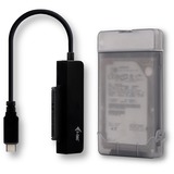 i-tec MySafe USB-C 3.1 Gen. 2 Easy 2.5", Boîtier disque dur Gris/transparent