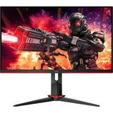 AOC 24G2ZU/BK 24" Moniteur gaming  Noir/Rouge, 60,5 cm (23.8"), 1920 x 1080 pixels, Full HD, LED, 0,5 ms, Noir, Rouge