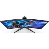 AOC C32G2ZE/BK 32" Moniteur gaming incurvé  Noir/Rouge, 80 cm (31.5"), 1920 x 1080 pixels, Full HD, LED, 1 ms, Noir, Rouge