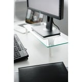 Digitus Support de moniteur universel en verre, Stockage Transparent, Autonome, 20 kg, 33 cm (13"), 81,3 cm (32"), Transparent