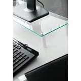 Digitus Support de moniteur universel en verre, Stockage Transparent, Autonome, 20 kg, 33 cm (13"), 81,3 cm (32"), Transparent