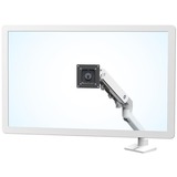 Ergotron HX Desk Monitor Arm, Support de moniteur Blanc, Pince, 19 kg, 124,5 cm (49"), 400 x 400 mm, Réglage de la hauteur, Blanc